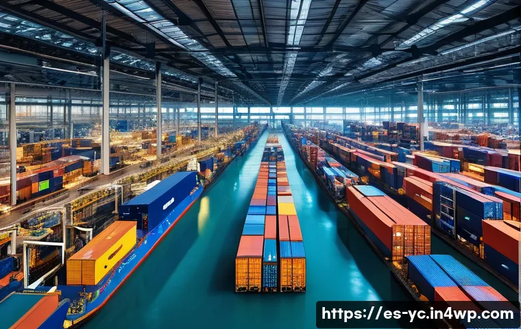 리쇼어링의 전 세계적 트렌드 - **The Resilient Return of Manufacturing**
A dynamic split image showing the contrast between a f...